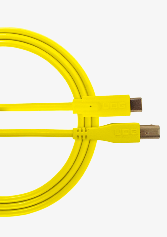 UDG C-B Straight Audio Cable 1 yellow