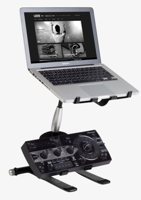 UDG-Creator-Laptop-Controller-Stand-Aluminium-Black-2