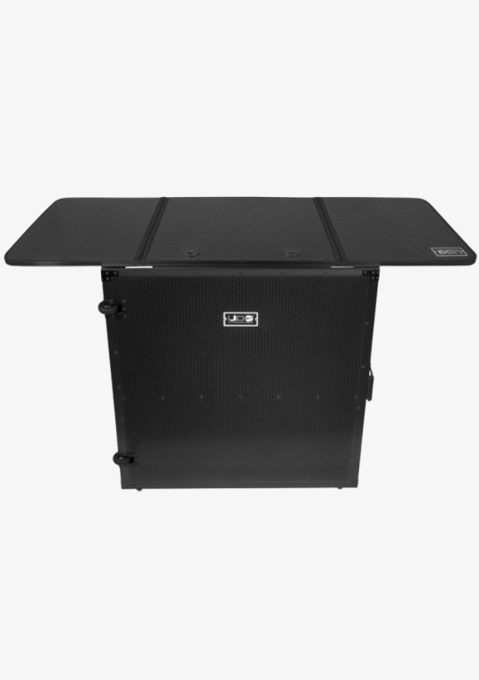 UDG-Ultimate-Fold-Out-DJ-Table-Black-MK2-Plus-Wheels-1