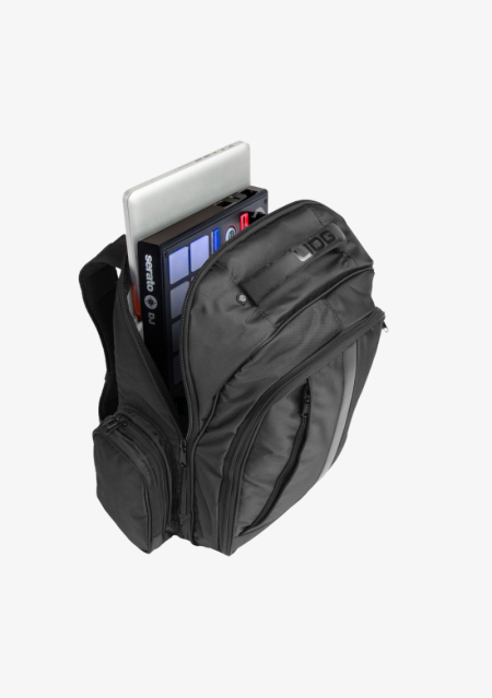UDG Ultimate Backpack Black Orange Inside-2