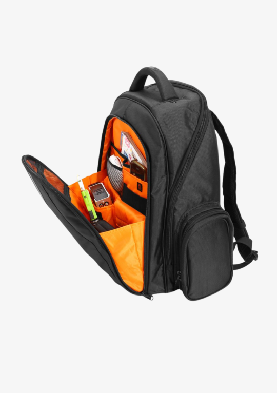 UDG Ultimate Backpack Black Orange Inside-3