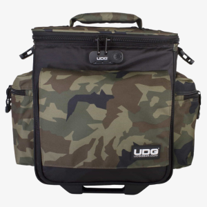 UDG Ultimate SlingBag Trolley DeLuxe Black Camo Orange Inside - Image 3