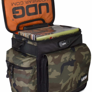 UDG Ultimate SlingBag Trolley DeLuxe Black Camo Orange Inside - Image 4