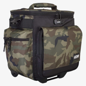 UDG Ultimate SlingBag Trolley DeLuxe Black Camo Orange Inside - Image 6