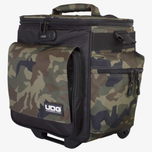 UDG Ultimate SlingBag Trolley DeLuxe Black Camo Orange Inside - Image 8