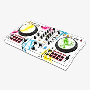 Pioneer DJ DDJ-400 Holi In Colors Bundle - Image 1