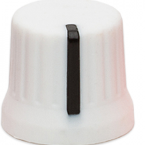 Chroma Caps - Super Knob 180°/ Chroma White - Image 1